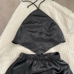 Fashion Nova Satin Set